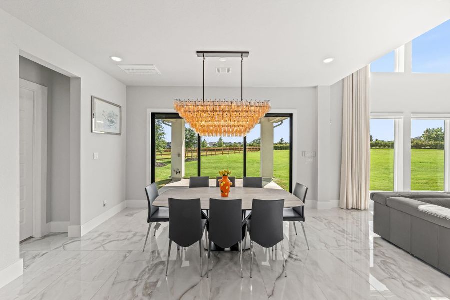 Furnished interior view inside a new home in Fulshear Run, Fulshear (Image 15). Furnished interior view inside a new home in Fulshear Run, Fulshear (Image 15).
