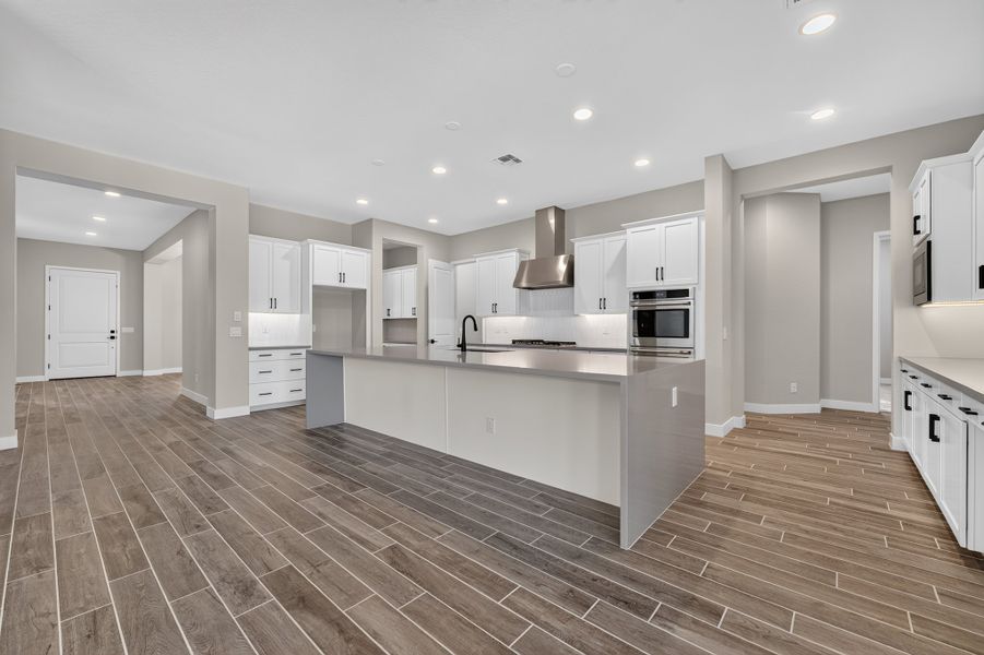 Furnished interior view inside a new home in Legado, Queen Creek (Image 9).