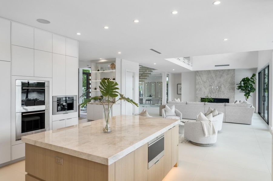 Furnished interior view inside a new home in , Fort Lauderdale (Image 4).