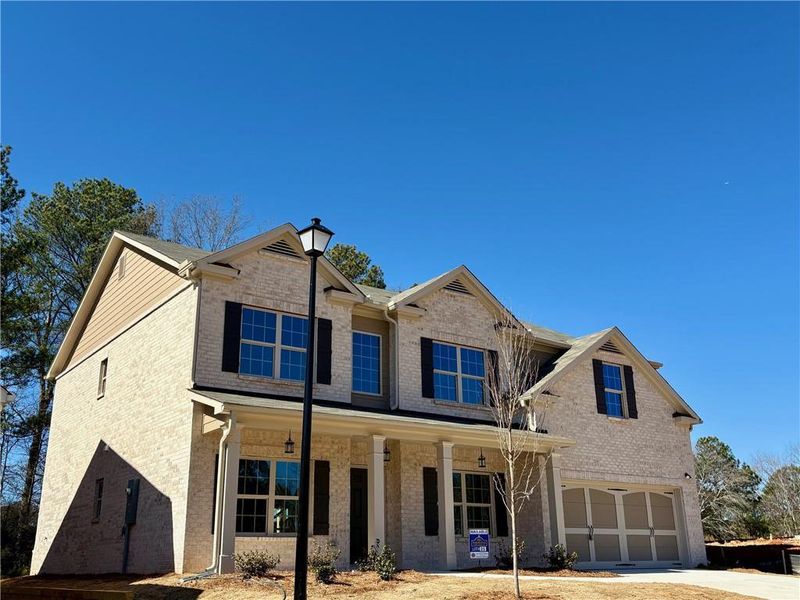 In-progress construction of a new home in , Grayson, GA (Image 37).
