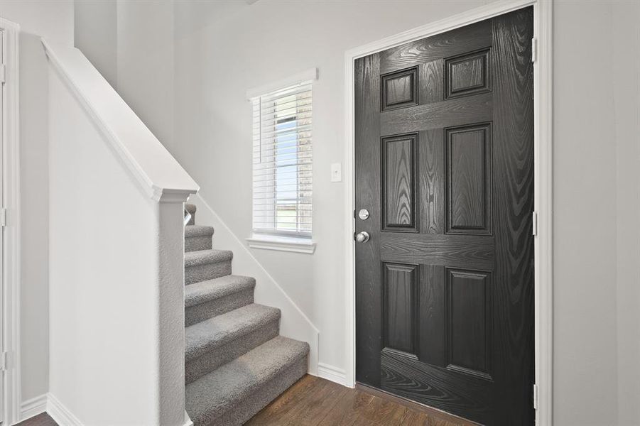 Furnished interior view inside a new home in Rocky Creek Crossing, Fort Worth (Image 5).