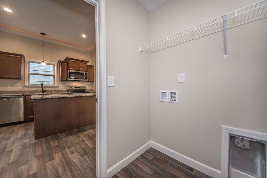 Representative furnished interior of a home built from the Inman by Enchanted Homes in Lonesome Dove, San Antonio (Image 20).
