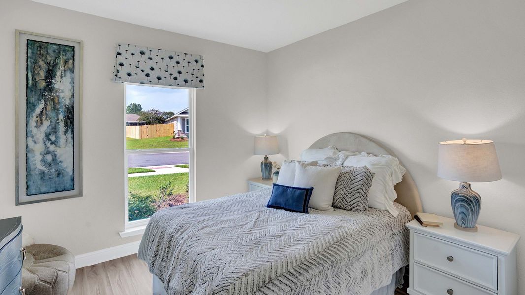 Representative furnished interior of a home built from the Jasmine by D.R. Horton in Palm Ridge, Guyton (Image 35). Representative furnished interior of a home built from the Jasmine by D.R. Horton in Palm Ridge, Guyton (Image 35).