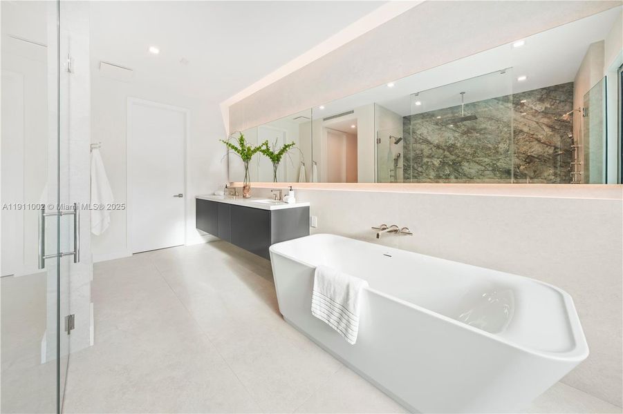 Furnished interior view inside a new home in , Miami (Image 18). Furnished interior view inside a new home in , Miami (Image 18).