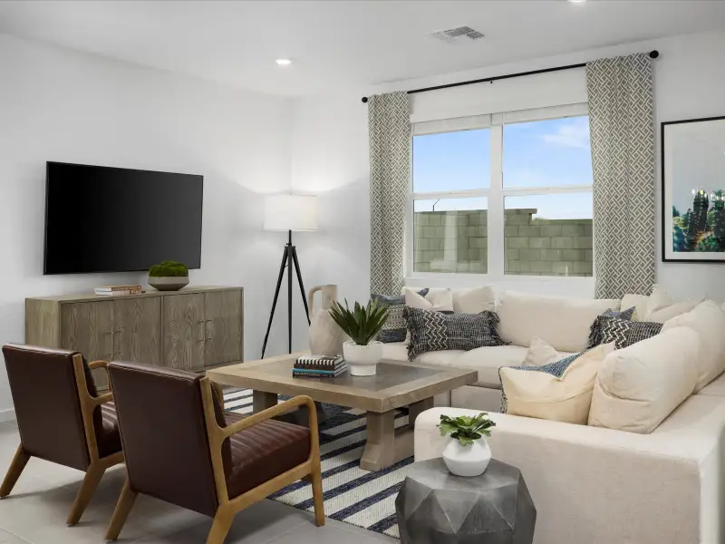 The Lark floorplan modeled at Anthem at Merrill Ranch