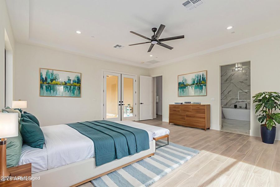 Virtually Staged Primary Bedroom Virtually Staged Primary Bedroom