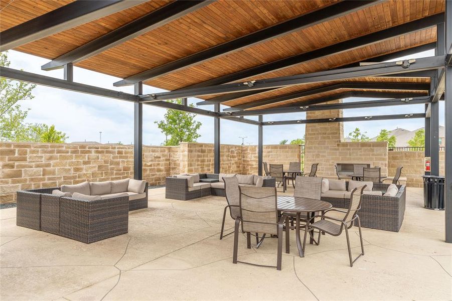 Furnished interior view inside a new home in , McKinney (Image 15).