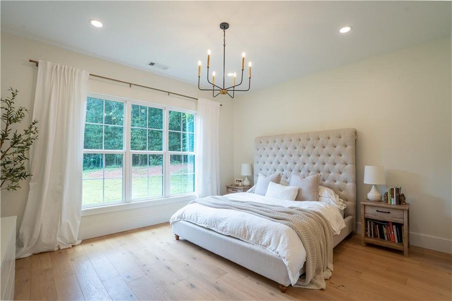 Furnished interior view inside a new home in , Maysville (Image 35).