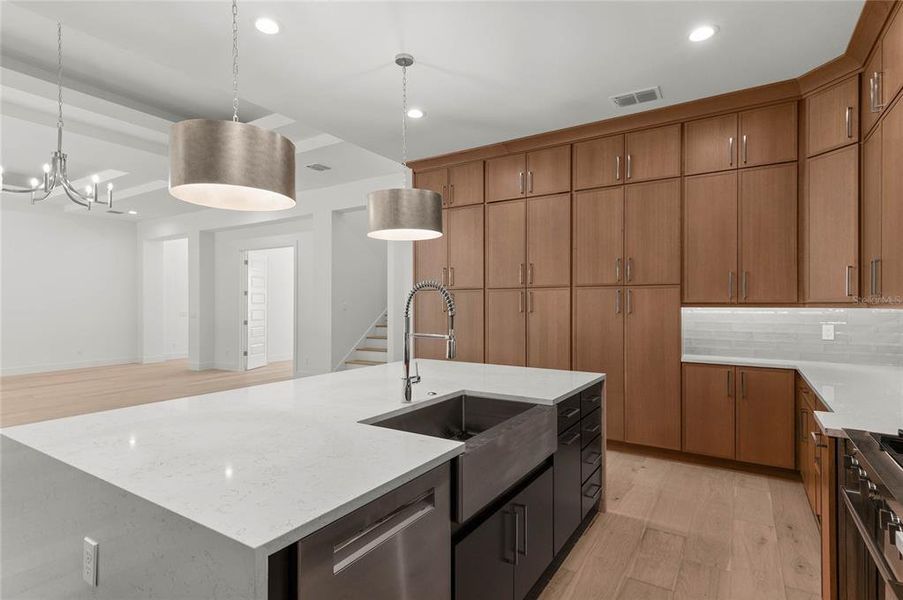 Furnished interior view inside a new home in , Sanford (Image 9).