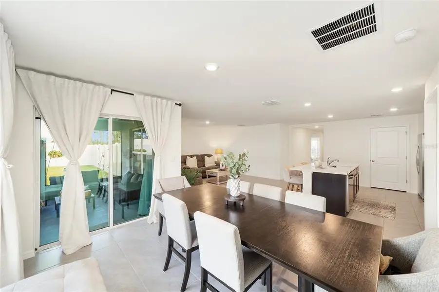 Furnished interior view inside a new home in Huntington Ridge, Ocala (Image 28).