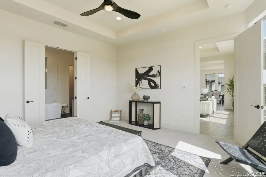 Furnished interior view inside a new home in Kinder Ranch 70's, San Antonio (Image 11).