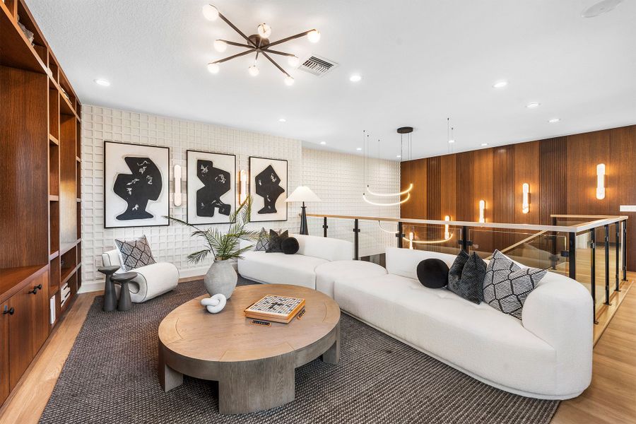 Representative furnished interior of a home built from the Harper by GL Homes in Valencia Del Mar (55+), Boynton Beach (Image 8).