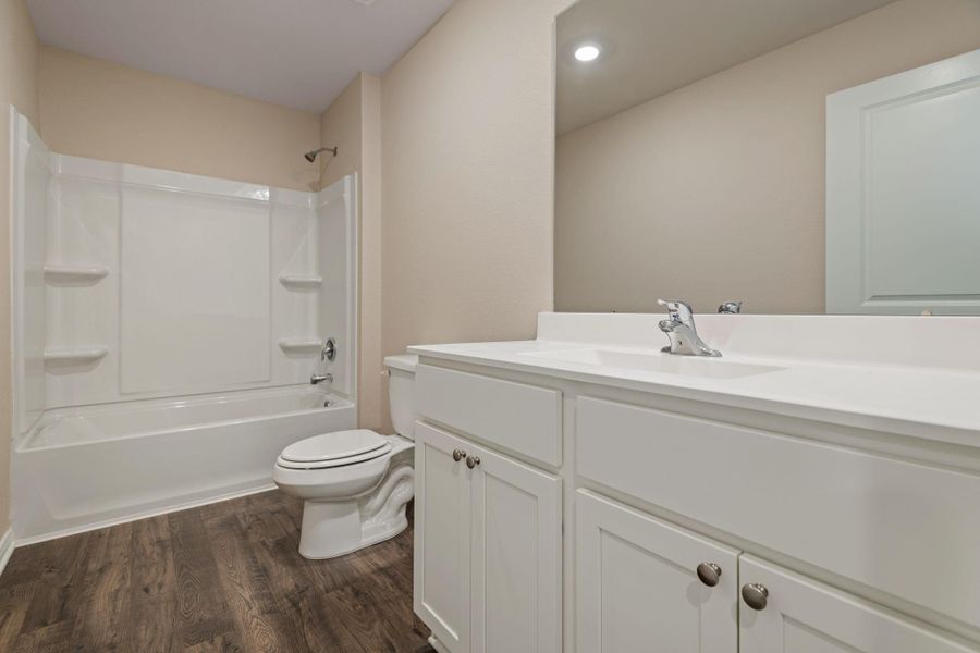 Furnished interior view inside a new home in Magnolia Woods, Magnolia (Image 11).