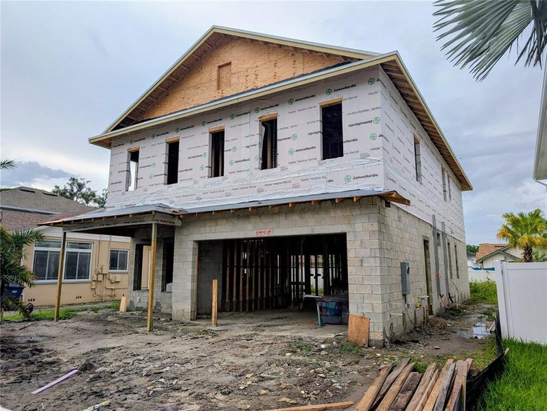 In-progress construction of a new home in , Tampa, FL (Image 22).