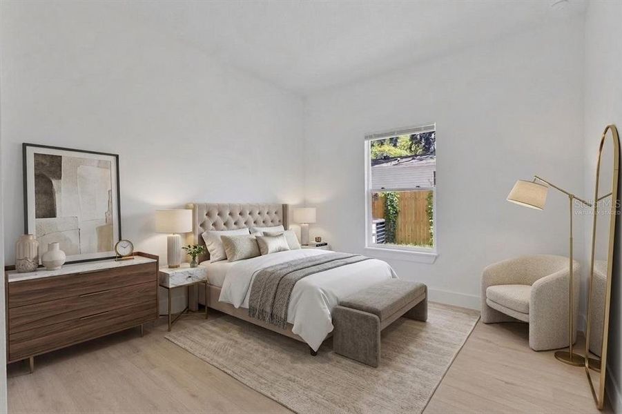 Furnished interior view inside a new home in , Orlando (Image 10).