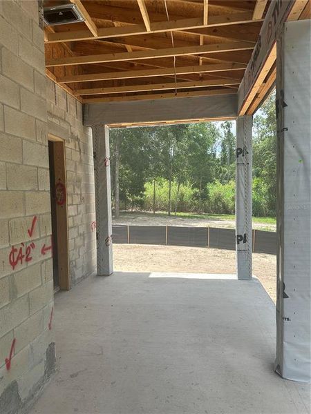 In-progress construction of a new home in , Winter Garden, FL (Image 37).