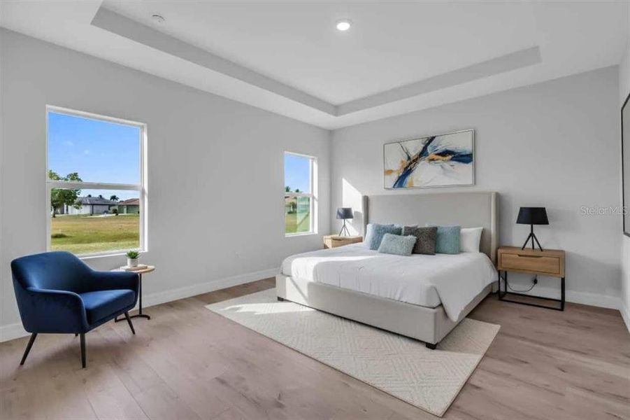 Furnished interior view inside a new home in , Punta Gorda (Image 18).