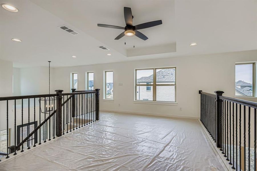 Spacious, unfurnished interior of a new home in Mosaic 40s, Celina (Image 24).