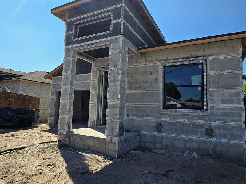 In-progress construction of a new home in , Tampa, FL (Image 22).