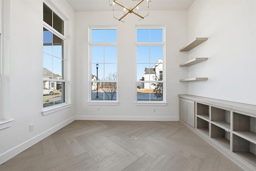 Spacious, unfurnished interior of a new home in Mosaic: 70ft. lots, Celina (Image 25).