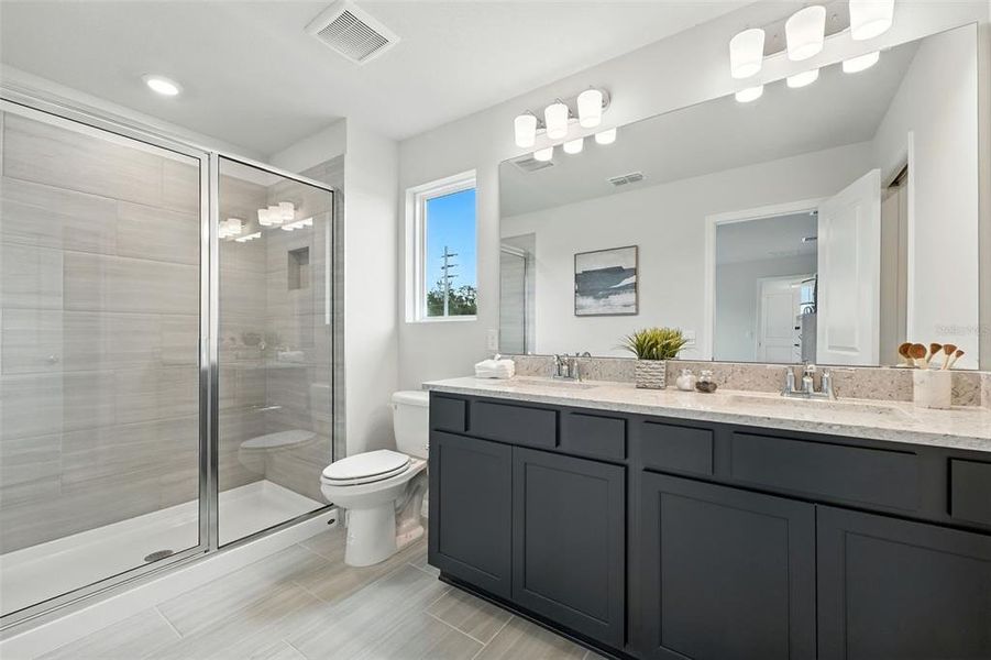 Furnished interior view inside a new home in Amelia Groves, St. Cloud (Image 30).