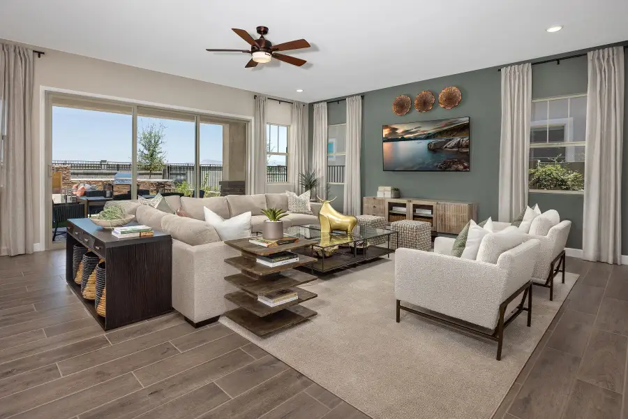 Representative furnished interior of a home built from the Kelly by Mattamy Homes in Empire Pointe, Queen Creek (Image 6).