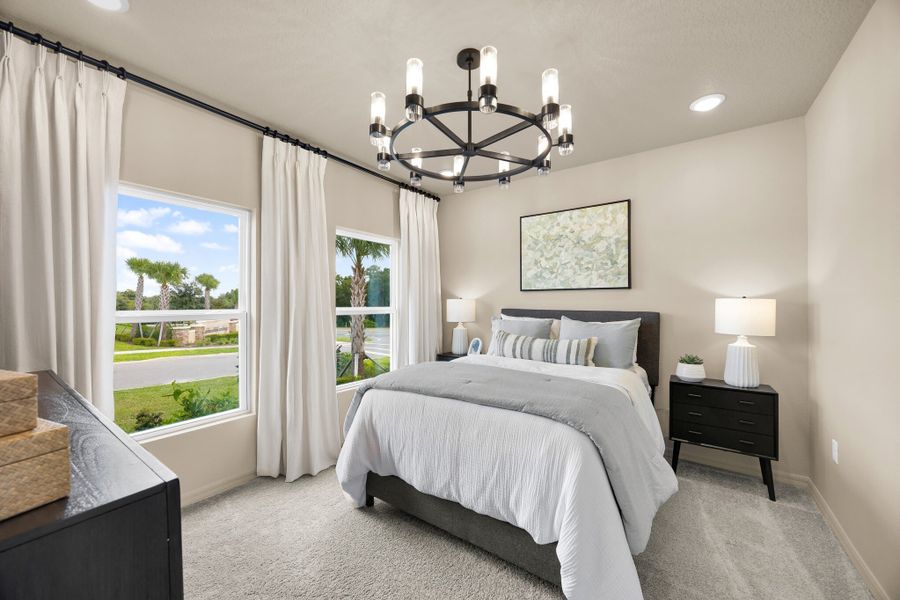 Representative furnished interior of a home built from the Finn by Risewell Homes in Eagletail Landings, Howey-in-the-Hills (Image 10).