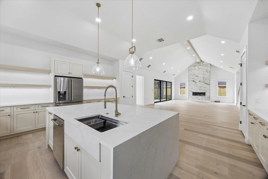 Furnished interior view inside a new home in , Houston (Image 5).