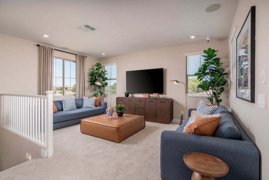 Representative furnished interior of a home built from the 2 by Risewell Homes in Bella Storia, Gilbert (Image 12). Representative furnished interior of a home built from the 2 by Risewell Homes in Bella Storia, Gilbert (Image 12).