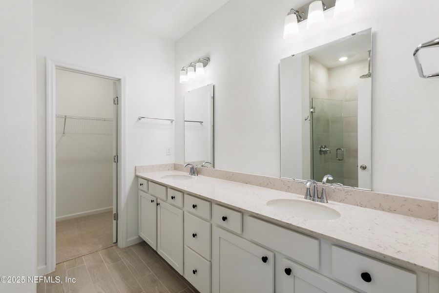 Furnished interior view inside a new home in Tributary: Lakeview at Tributary 50's, Yulee (Image 4).