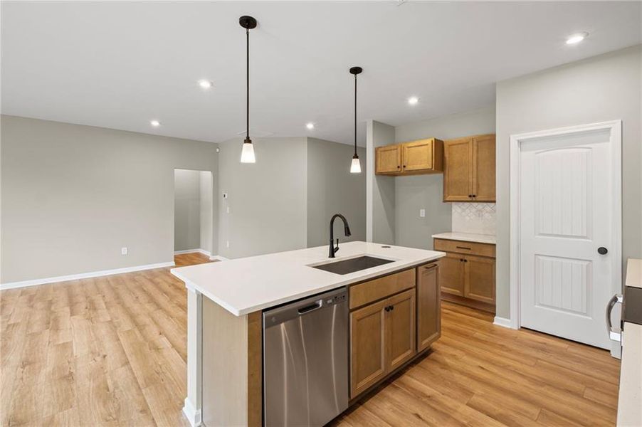 Furnished interior view inside a new home in Easton Park, Dallas (Image 7).