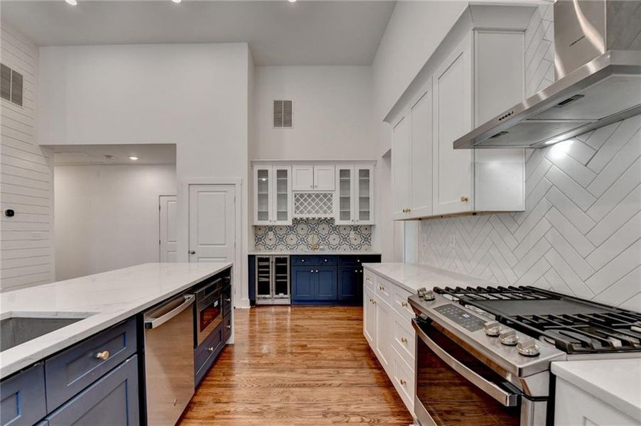 Furnished interior view inside a new home in , Decatur (Image 6).