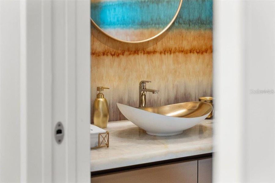 Close-up of interior finishes inside a home in , Sarasota (Image 23).