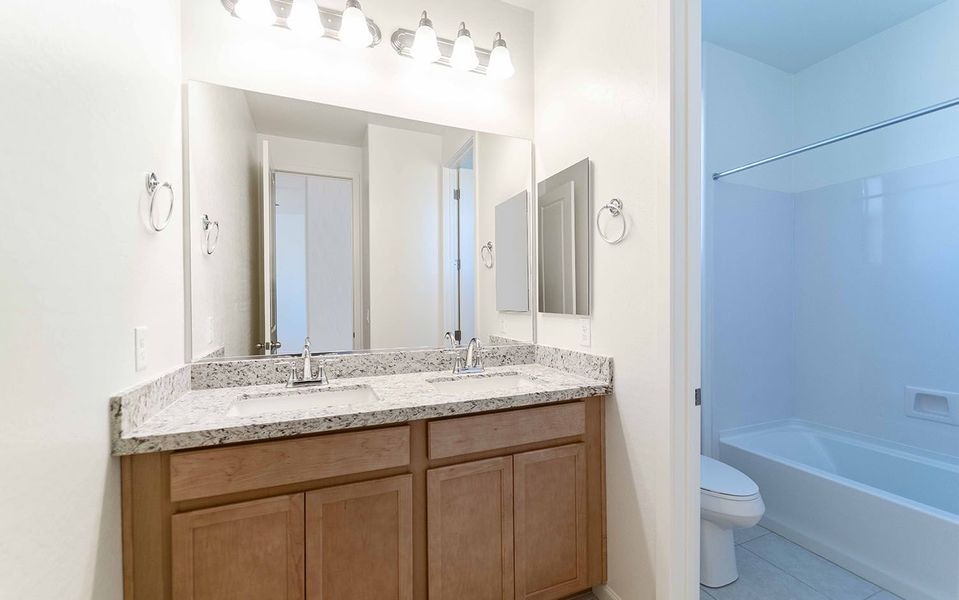 Furnished interior view inside a new home in Heritage Pointe, Chino Valley (Image 8).