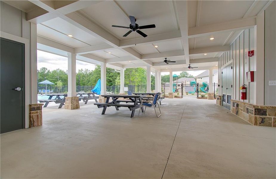 Furnished interior view inside a new home in Kingston, Locust Grove (Image 8).