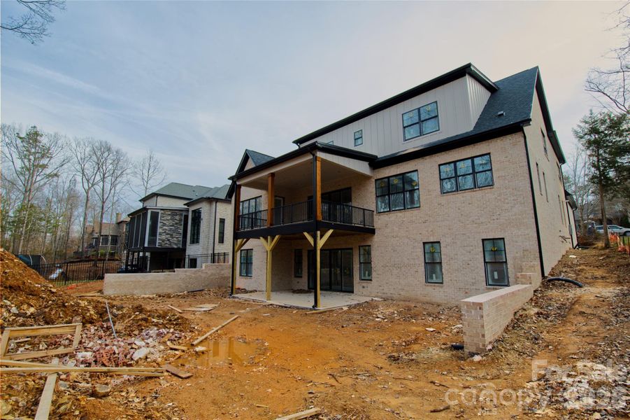 In-progress construction of a new home in , Indian Trail, NC (Image 7).