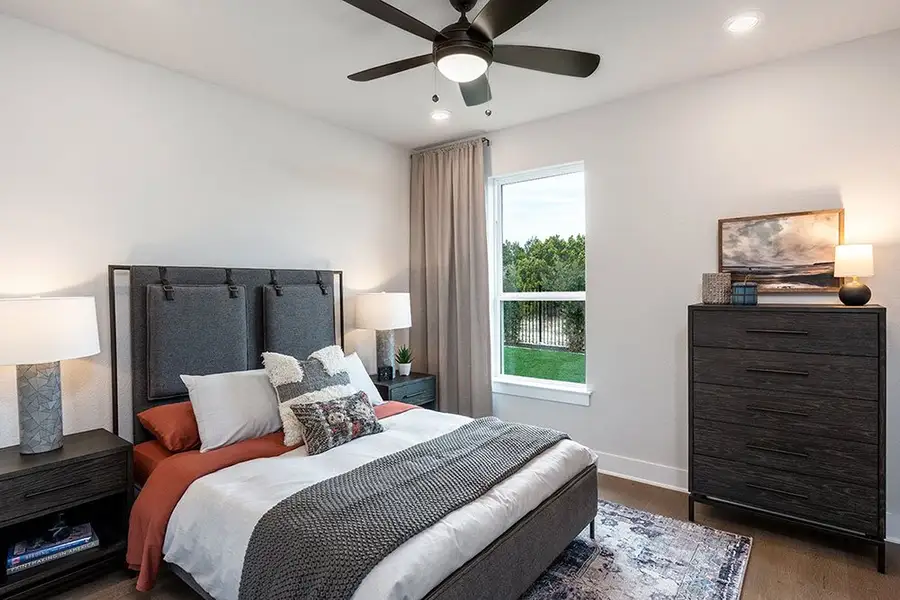 Representative furnished interior of a home built from the Pewter by Taylor Morrison in Travisso Siena Collection, Leander (Image 4). Representative furnished interior of a home built from the Pewter by Taylor Morrison in Travisso Siena Collection, Leander (Image 4).