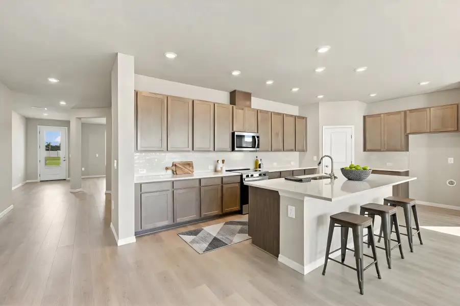 Furnished interior view inside a new home in Southwind – Executive Series, Plant City (Image 6).