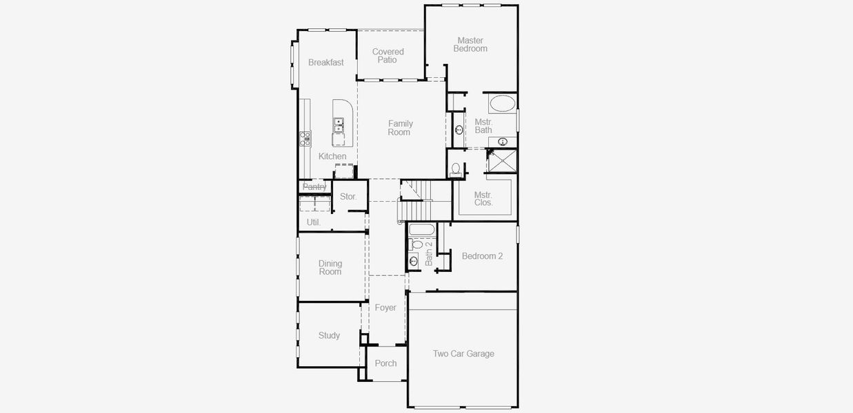 2D floor plan layout for the Nixon by Coventry Homes in Furst Ranch, Flower Mound, TX (Image 3). 2D floor plan layout for the Nixon by Coventry Homes in Furst Ranch, Flower Mound, TX (Image 3).