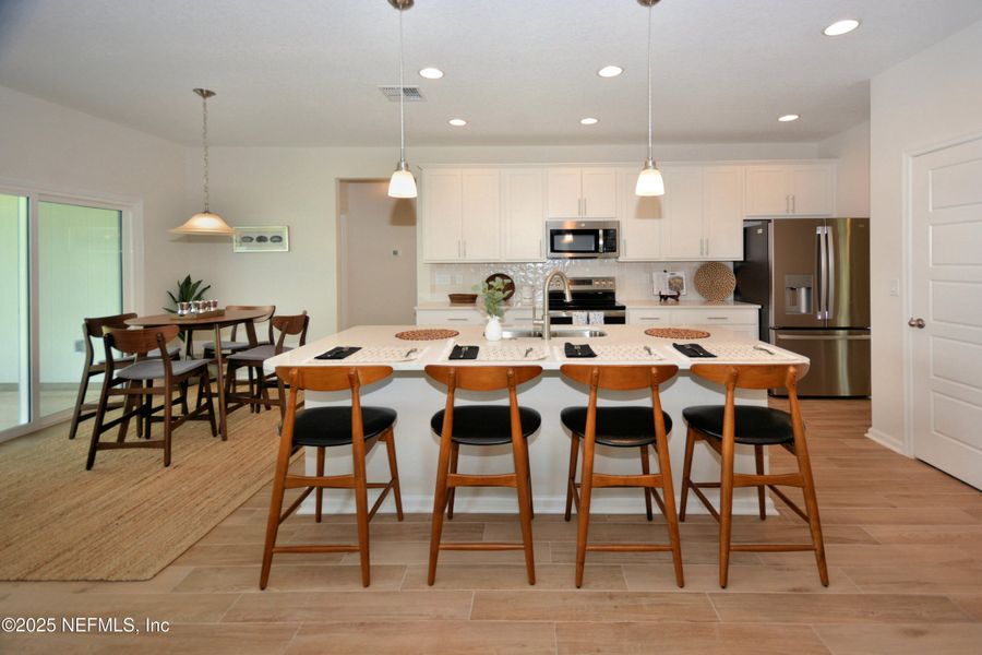 Furnished interior view inside a new home in , Jacksonville (Image 6).