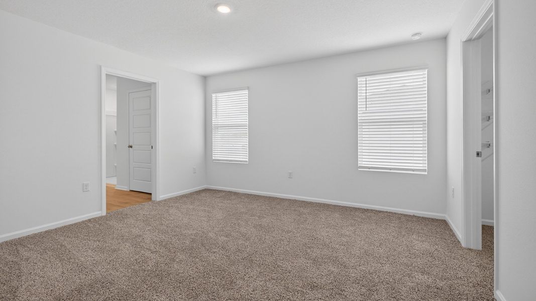 Representative unfurnished interior of a home built from the Elston+ by D.R. Horton in Diamond Springs, Jacksonville (Image 19).