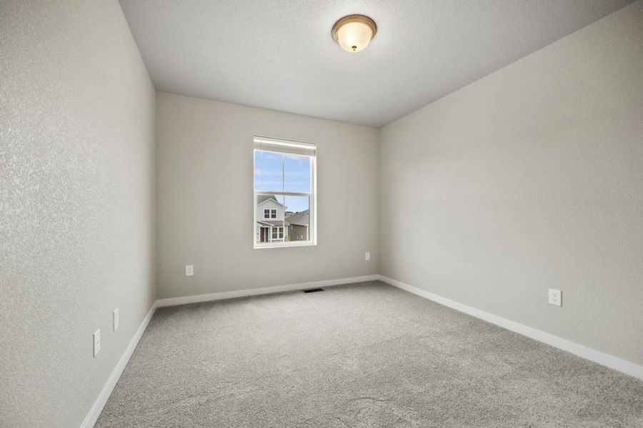 Representative unfurnished interior of a home built from the Olive by View Homes in Aspen Ranch, Fountain (Image 29).