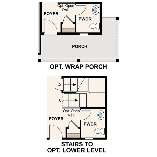2D floor plan layout of this home in The Haven I Collection at Painted Prairie, Aurora, CO (Image 3).