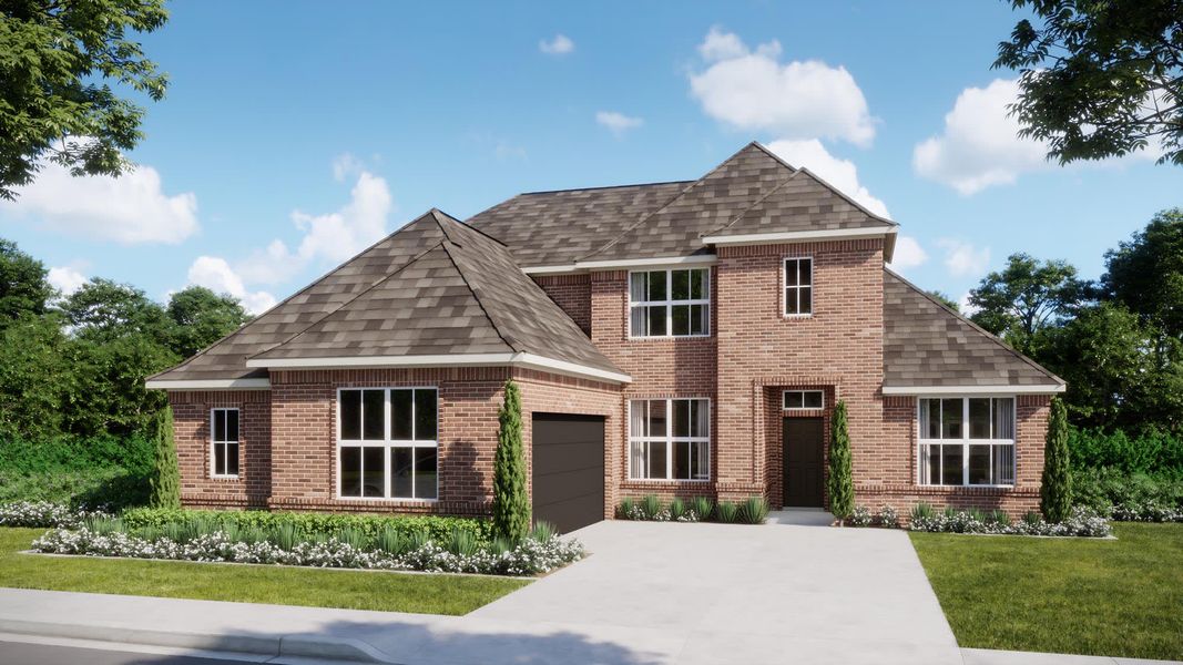 Elevation B | Concept 2972 at Myrtle Creek in Waxahachie, TX by Landsea Homes Elevation B | Concept 2972 at Myrtle Creek in Waxahachie, TX by Landsea Homes