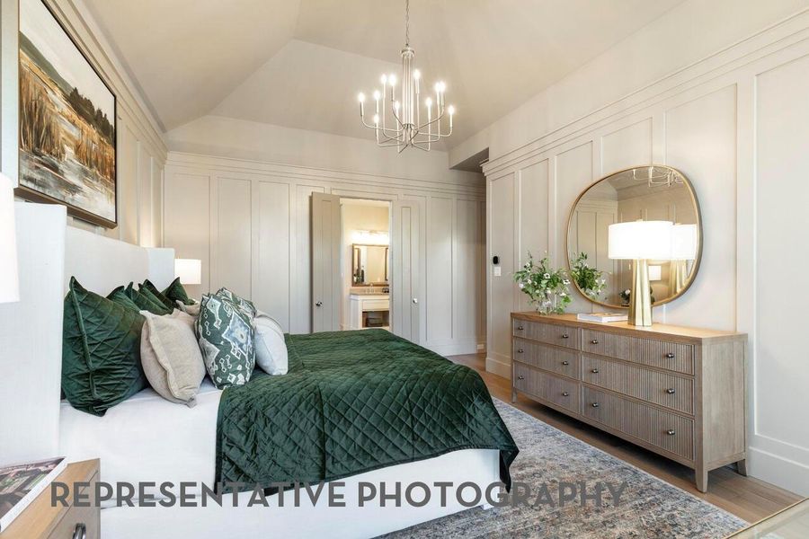 Furnished interior view inside a new home in Kresston, Montgomery (Image 14).