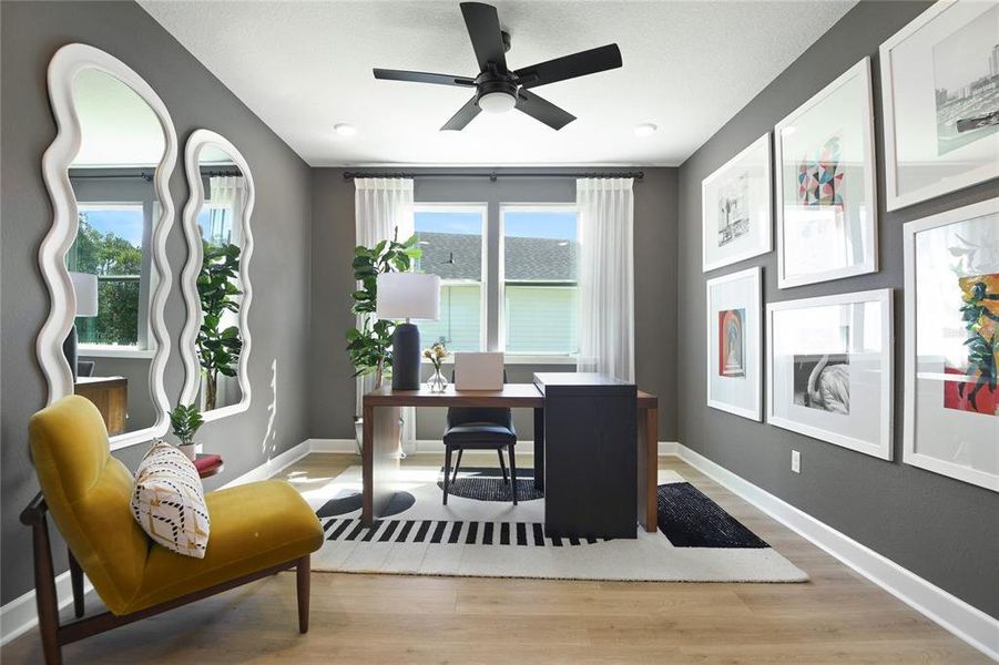 Furnished interior view inside a new home in Rye Manor at Legacy Preserve, Parrish (Image 13).