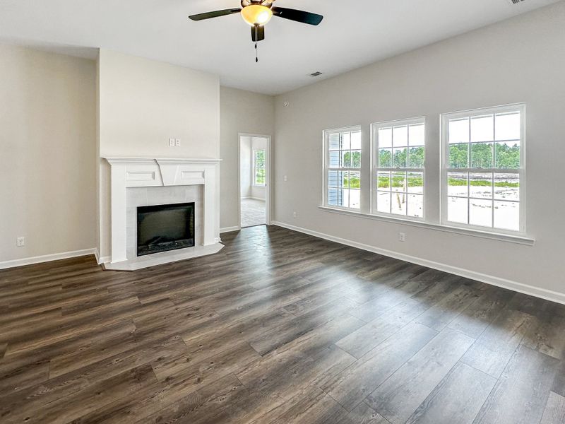 Spacious, unfurnished interior of a new home in Doctor's Creek, Ludowici (Image 15).