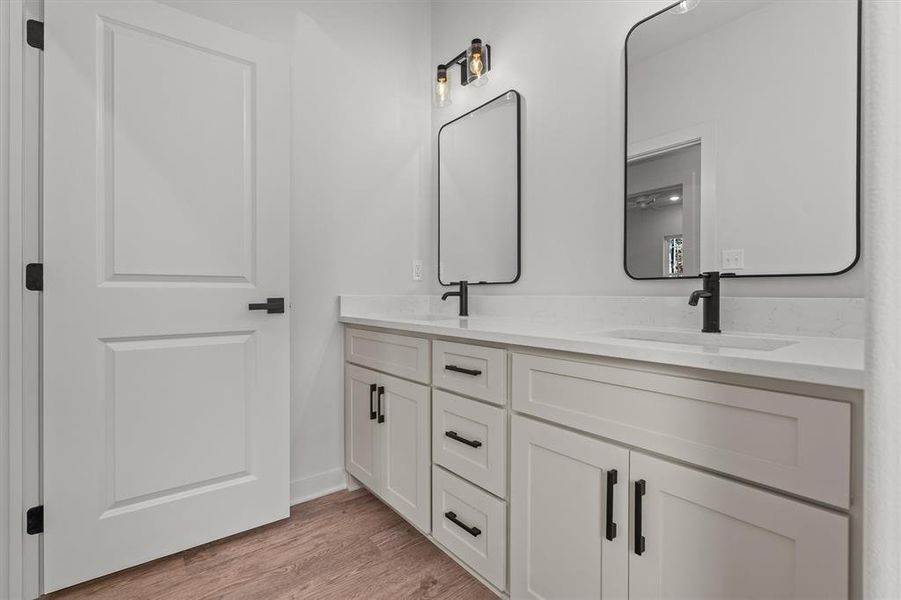 Furnished interior view inside a new home in , Hideaway (Image 14).