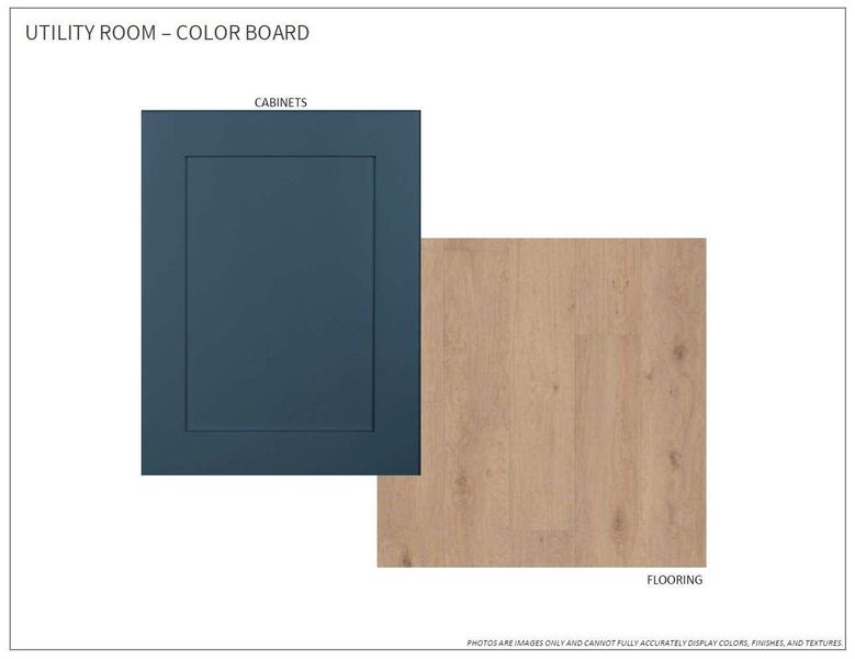 Utility room color board