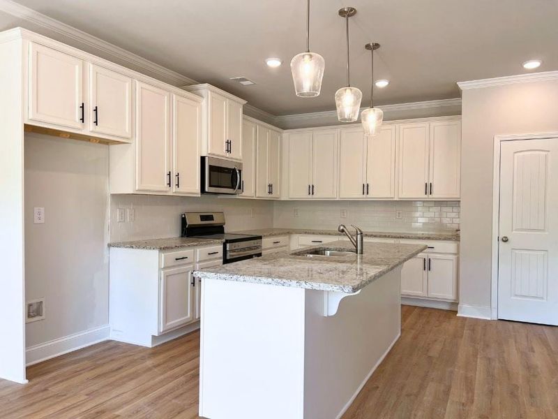 Furnished interior view inside a new home in , Homer (Image 7).